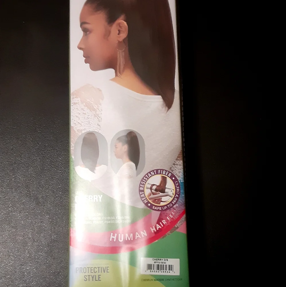 Drawstring Straight Ponytail - Picture 2 of 3